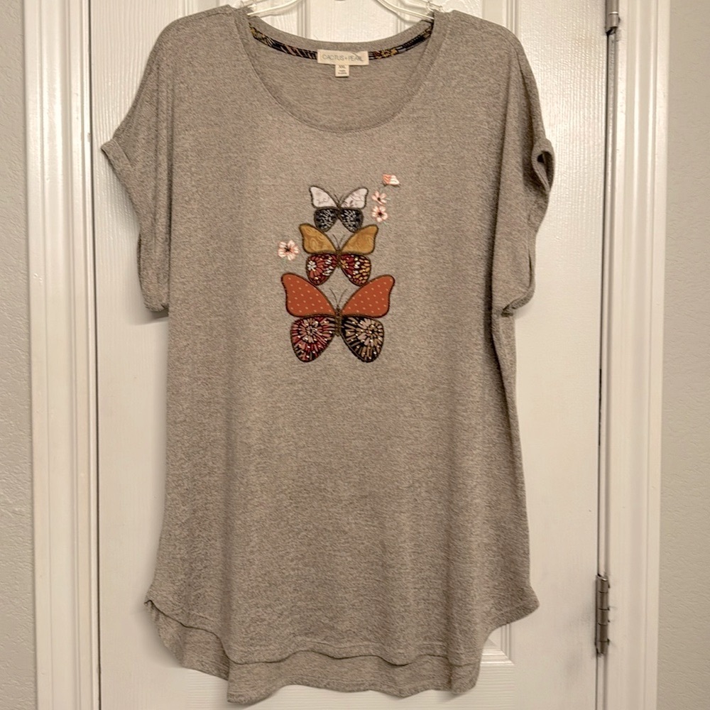 Butterfly Top in Fall Colors